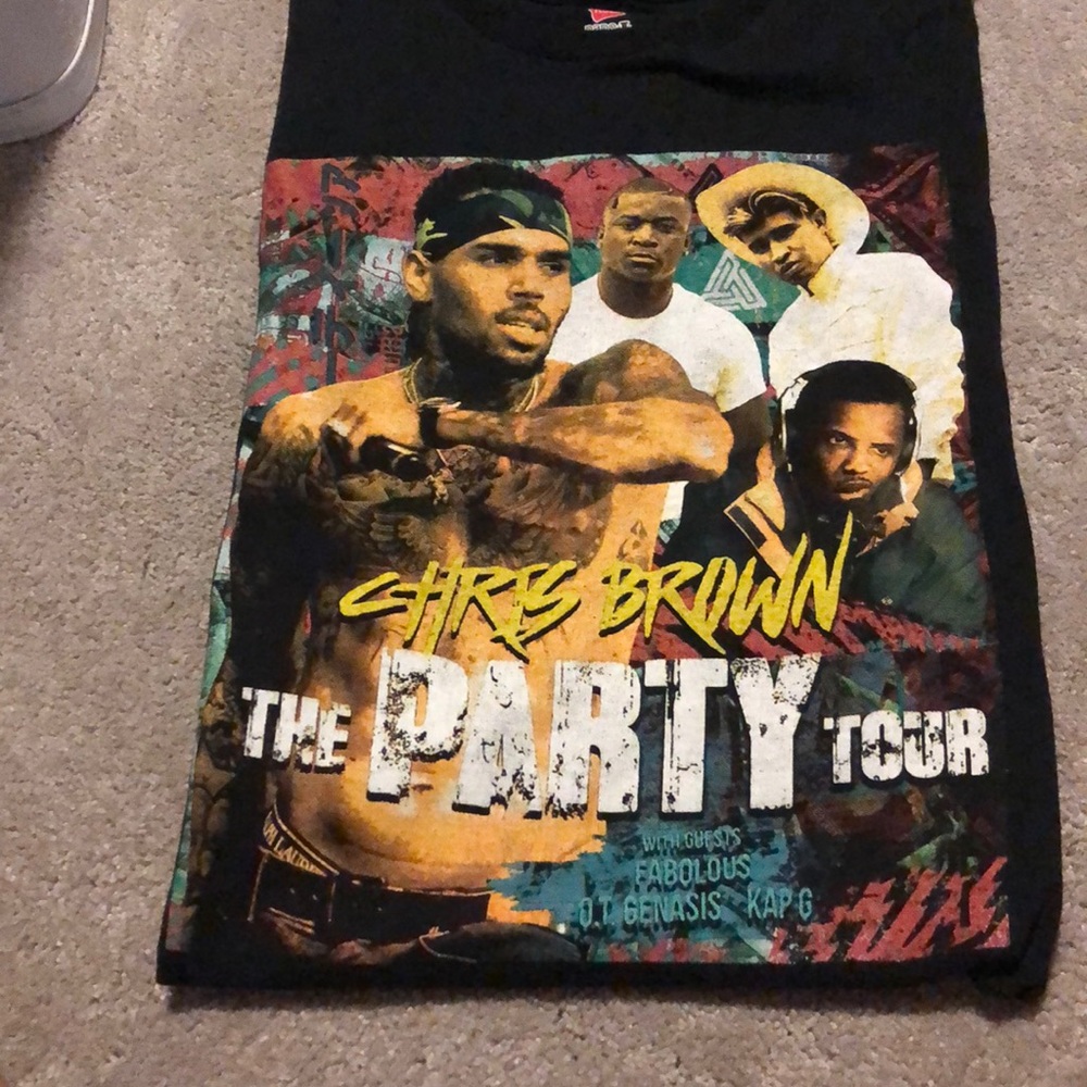 Chris Brown Tour T-shirt